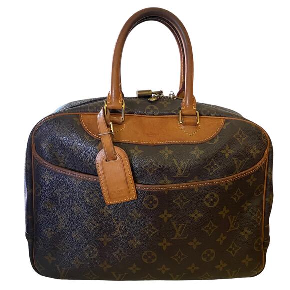 Louis Vuitton Authenticated Monogram Deauville Luggage Tag Purse - Picture 1 of 15